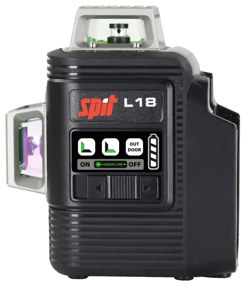 Spit 054558 L18 3D groene laser 360° 18V excl. accu's en lader