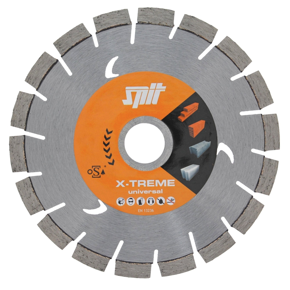Spit Accessoires 610103 Diamantschijf D.230 / 22.2 mm XTREME UNIVERSAL