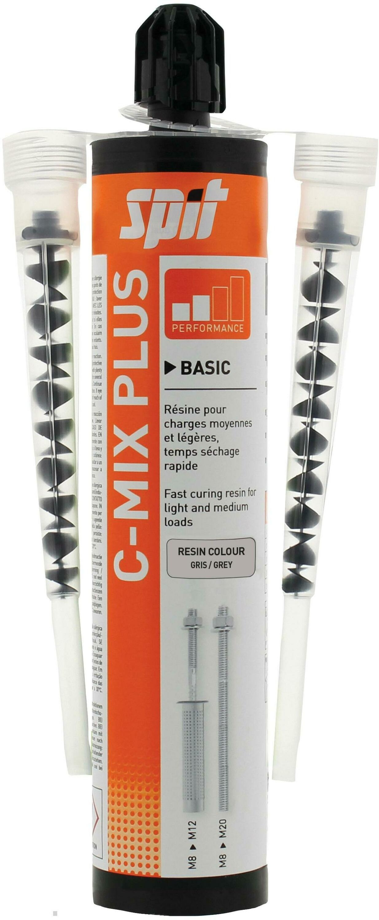 Spit Bevestiging 055866 CMix Plus 300 Chemische verankering Patroon + Tuit