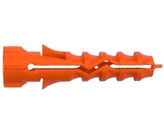 Spit Bevestiging 057020 D.8 x 40 Nylon Plug zonder kraag 100 stuks