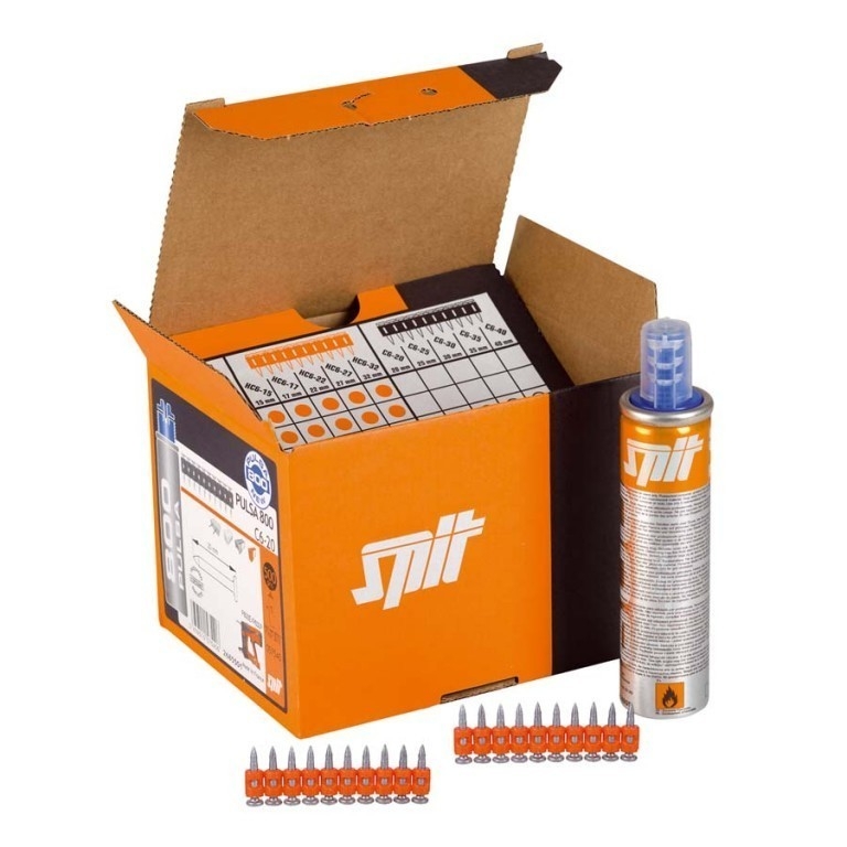 Spit Bevestiging 057551 NAGEL HC 6/17 MM MET DRIJFSTOF SPIT PULSA-8 500 Stuks