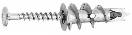 Spit Bevestiging 059360 DRIVA TP12 Gipsplaatplug + schroef, platte kop 100 stuks
