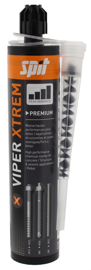 Spit Bevestiging 060187 Viper XTREM chemische verankering 280ml