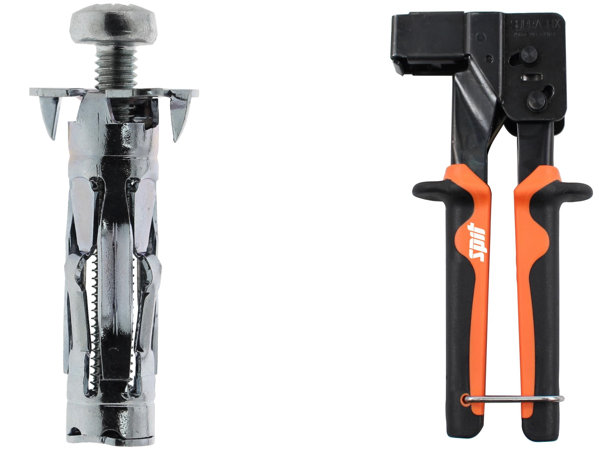 Spit Bevestiging 695979 Stellix Hollewandplug met schroef M6/35 300 stuks + Stellix tang