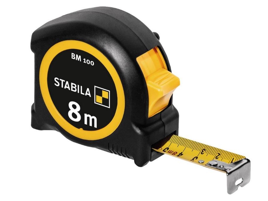 Stabila 19581 BM 100 Rolmaat, 8 m