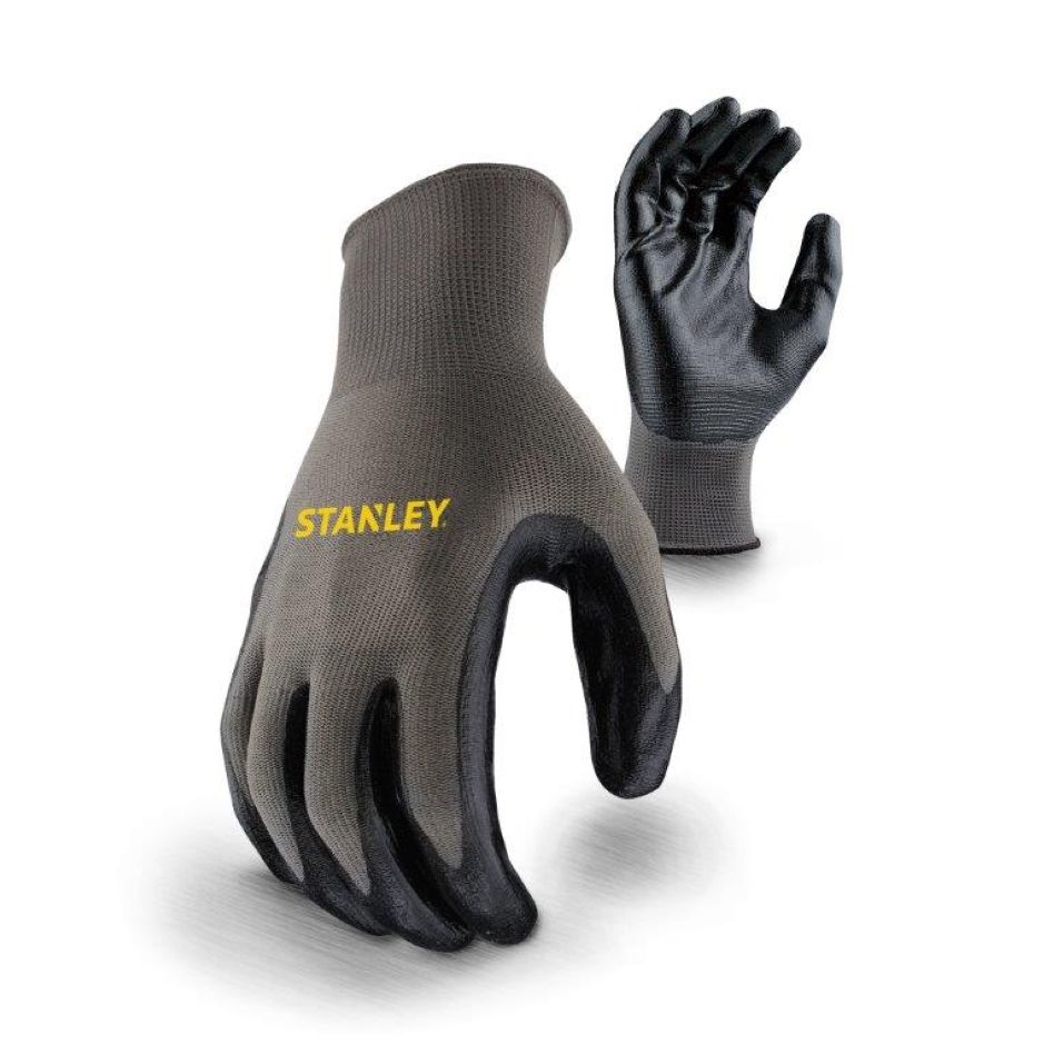 Stanley SY580L EU Gedipte werkhandschoen nitril maat 10/L