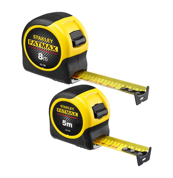 Stanley FMHT31725-0 FATMAX Duopack: Rolbandmaat Blade Armor 8M + 5M