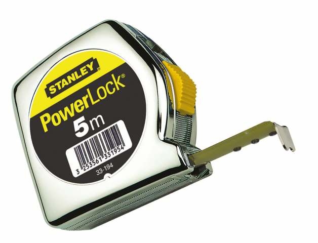 Stanley 0-33-194 Rolbandmaat Powerlock 5m - 19mm