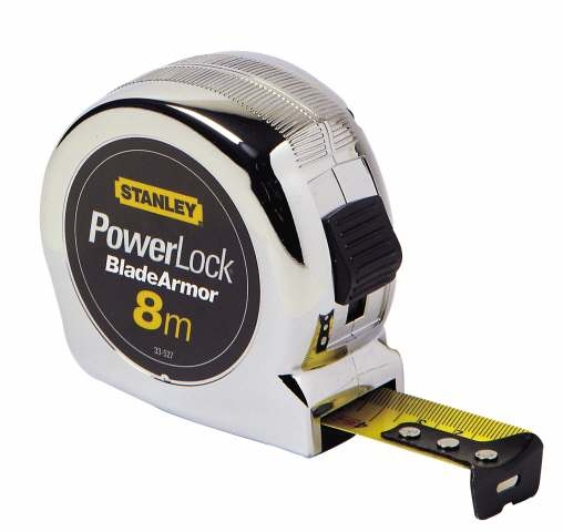 Stanley 0-33-527 Rolbandmaat Powerlock Blade Armor 8m - 25mm