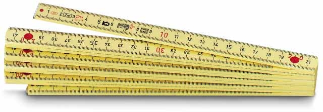 Stanley 0-35-320 Duimstok Fiberglas 2m - 15mm