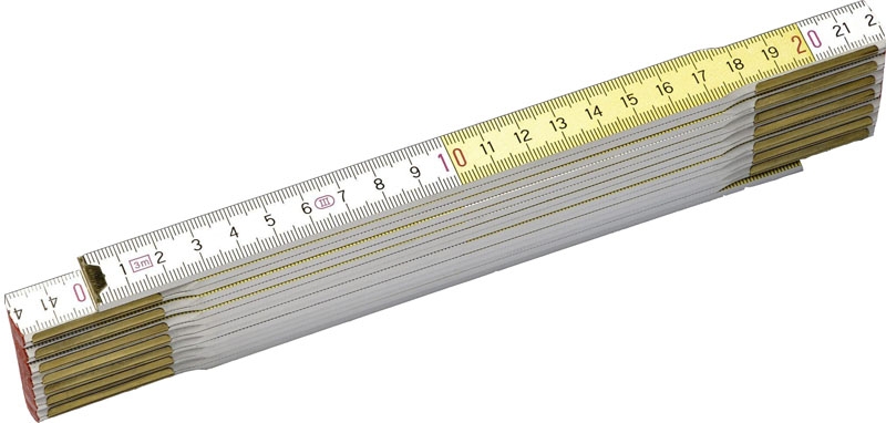 Stanley 0-35-458 Duimstok 2m - 15mm Geel/Wit