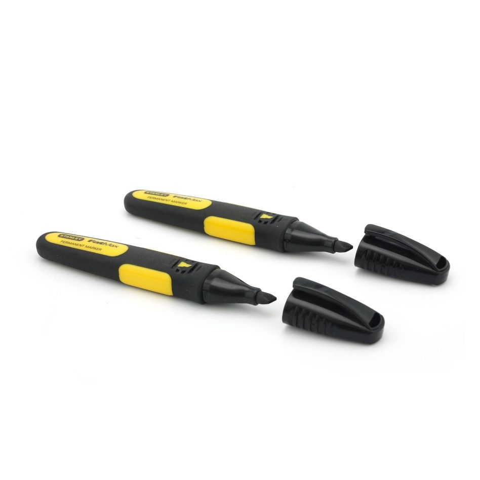 Stanley 0-47-314 FatMax Markeerstift Zwart Per 2 stuks