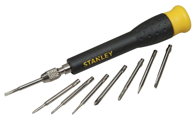 Stanley STHT0-62629 Multibit Precisie Schroevendraaierset (Parallel, PH) 8-Delig
