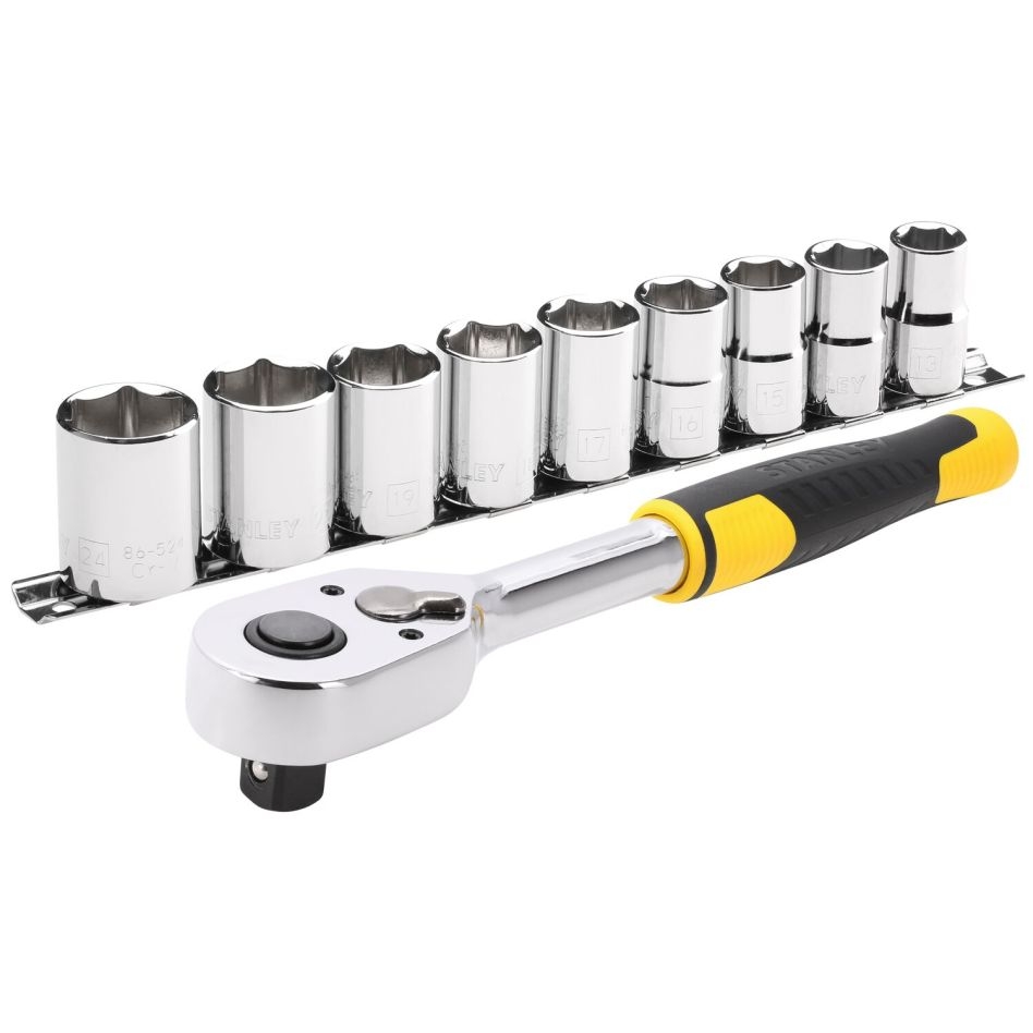 Stanley STMT82671-0 Dopsleutelset 1/2" 72T 10-delig