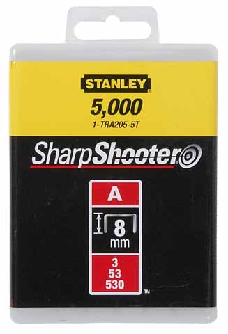 Stanley 1-TRA208T Nieten 12mm Type A - 1000 Stuks