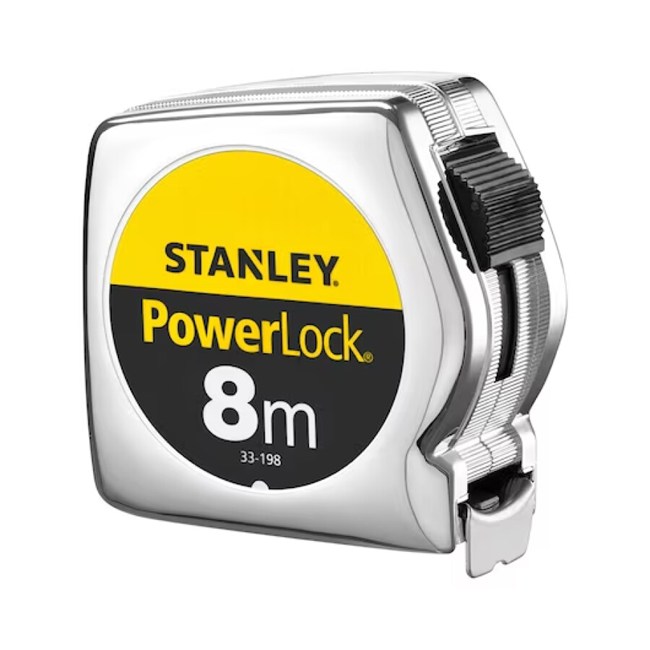 Stanley 1-33-198 Rolbandmaat Powerlock 8m - 25mm
