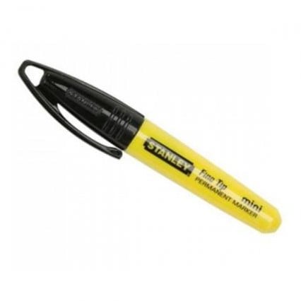 Stanley 1-47-324 Markeerstift Mini Zwart