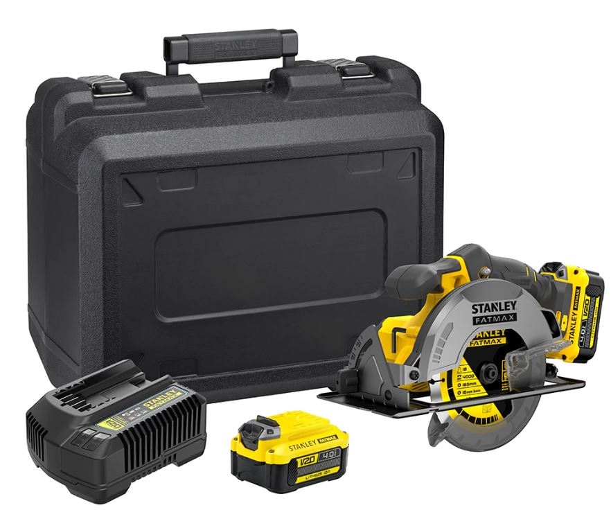Stanley SFMCS500M2K FATMAX® V20 Accu Cirkelzaag 165 mm 18 Volt 4.0Ah Li-Ion