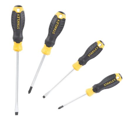 Stanley STHT16169-0 Cushiongrip Schroevendraaierset 4-delig: PH, Standaard