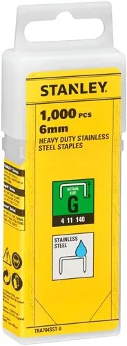 Stanley TRA704SST-0 RVS Nieten 6mm Type G - 1000 stuks