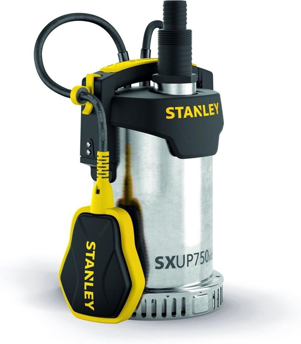 Stanley 51768 SXUP750XCE RVS dompelpomp 230V 750W IPX8 incl. 10m stroomkabel