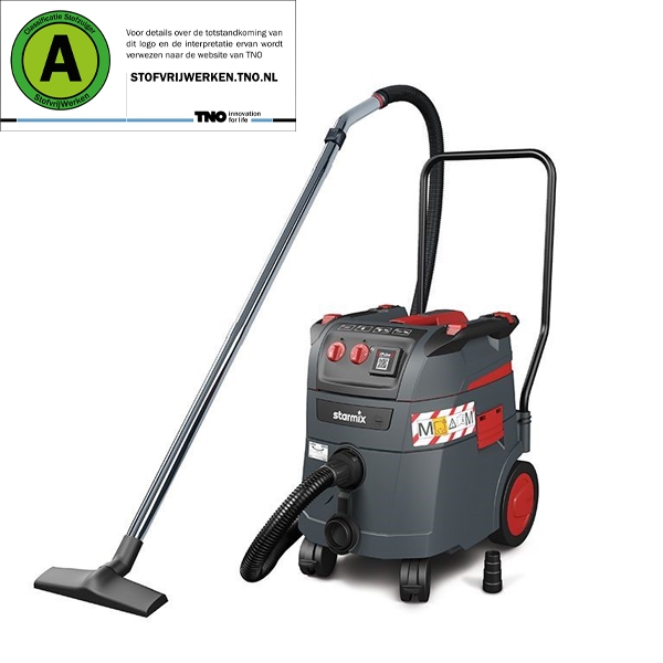 Starmix 018638 iPulse M-1635 SAFE PLUS Stofzuiger M-Klasse met bevestiging voor systainer