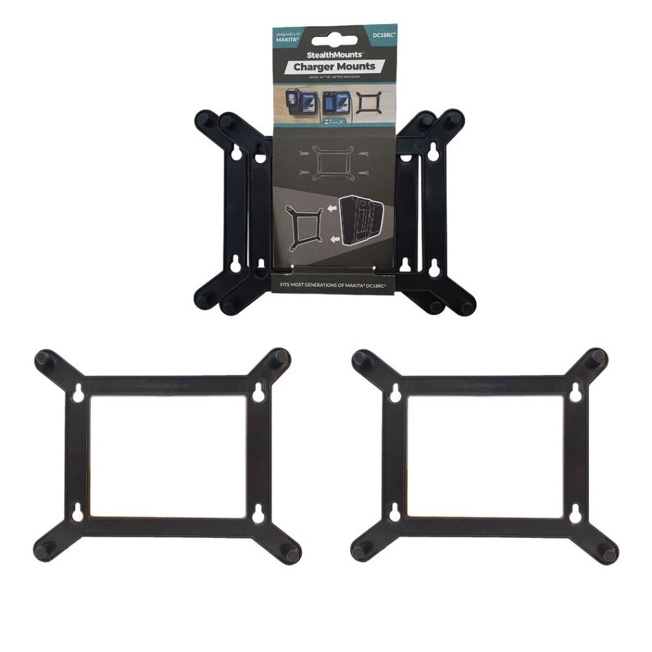 StealthMounts CMC-MK-S Zwart houder voor Makita Enkele lader (2 stuks)