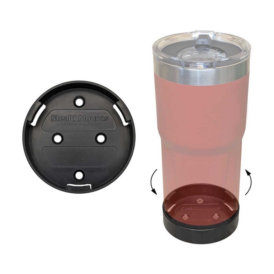 StealthMounts MW-PAC-CUP-1 Zwarte Milwaukee bekerhouder