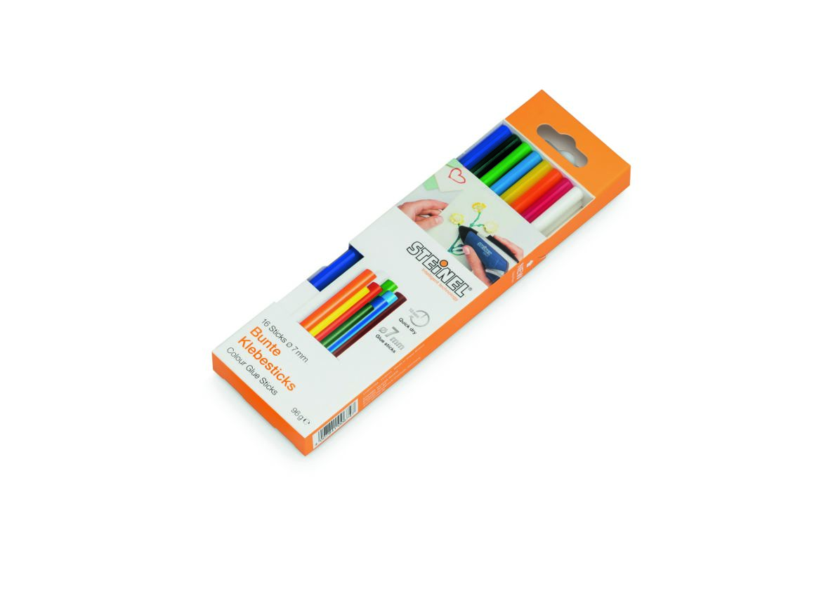 Steinel 006969 Lijmpatronen Ø7mm 96g gekleurd 16ST