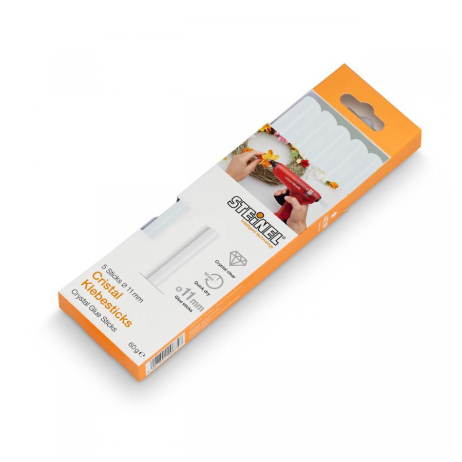 Steinel 013776 Lijmpatronen Ø11 mm Cristal 60g 5ST