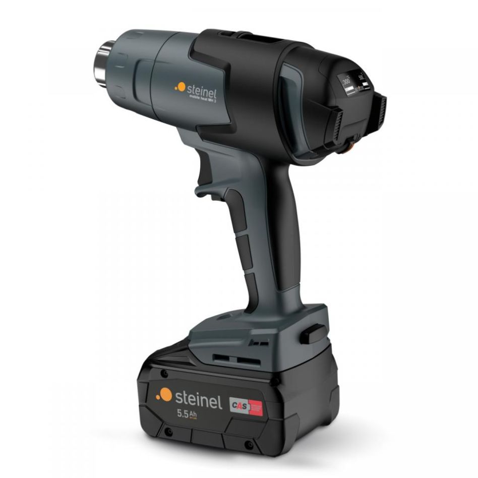 Steinel 068226 MobileHeat 3 Accu-heteluchtpistool 1x 18V 5.5Ah accu en lader in koffer