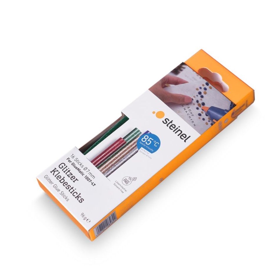Steinel 084639 Glitter Lijmpatronen 7mm 96g 16ST 85°C