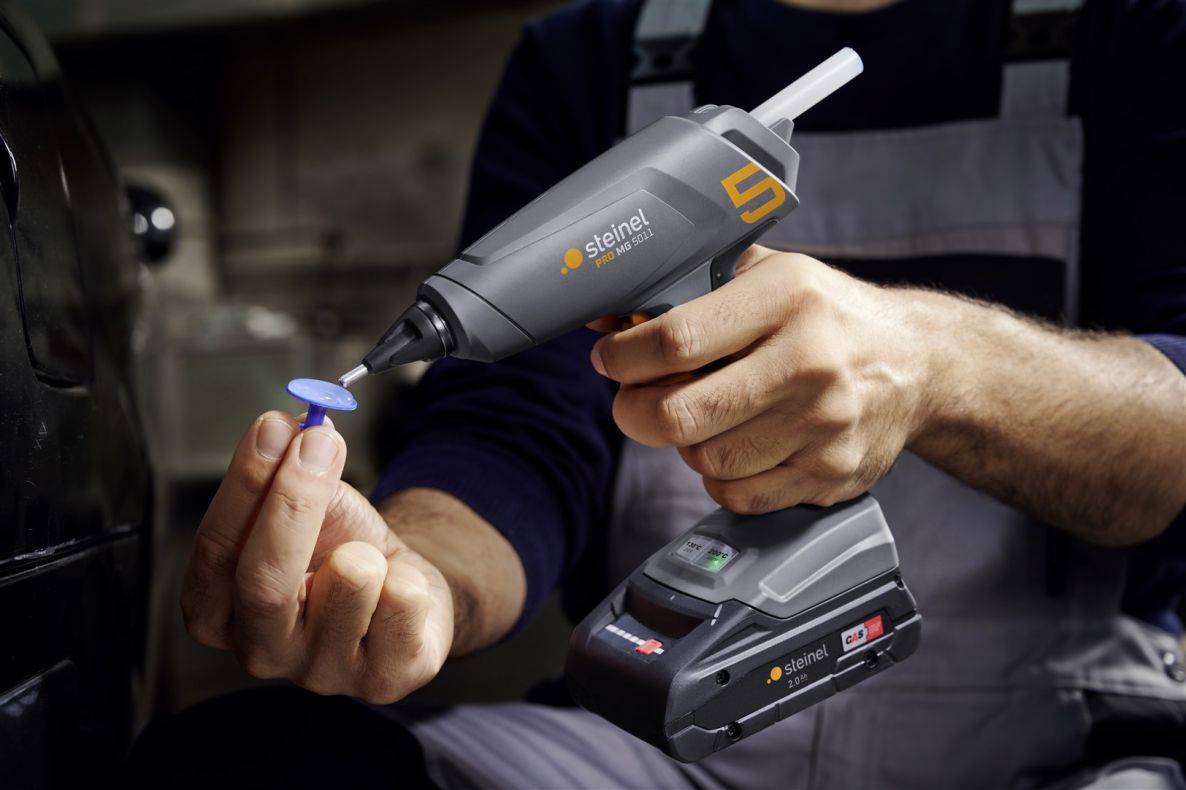 Steinel 085384 MobileGlue 5011 Accu-lijmpistool 1x 18V 2.0Ah accu en lader in doos