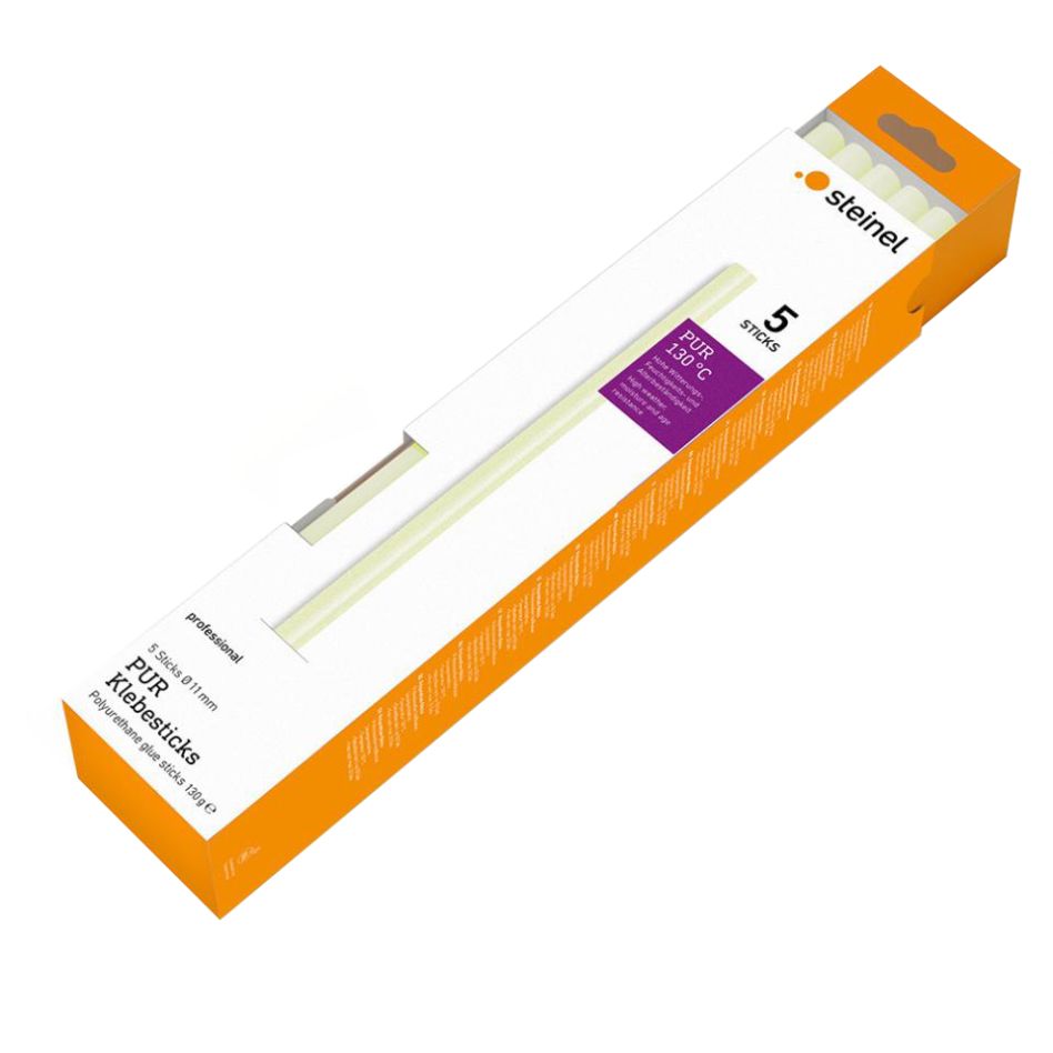 Steinel 087395 Lijmpatronen Ø11 mm PUR 130g 5ST