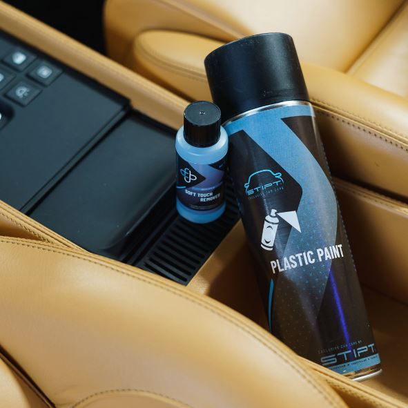 Stipt PAKKET11 Stipt Plastic Paint + Stipt Soft Touch Remover Combi