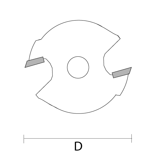 Strima 90503002 Schijffrees HM 50x3.0 mm