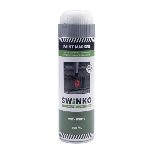 Swinko 24.001.01 Markeerverf Paint marker 500 ml - wit  