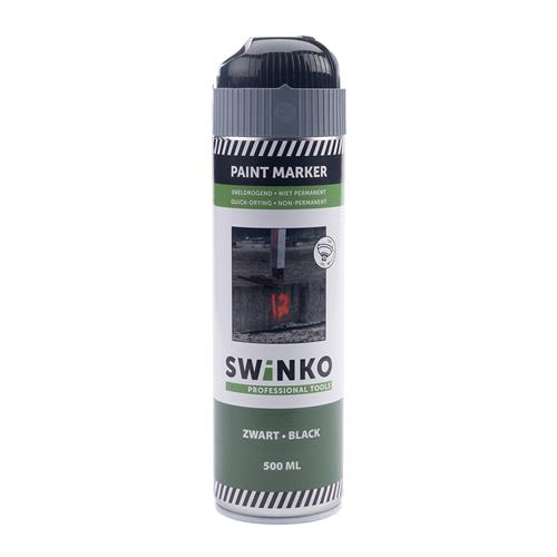 Swinko 24.001.08 Markeerverf Paint marker 500 ml - zwart  