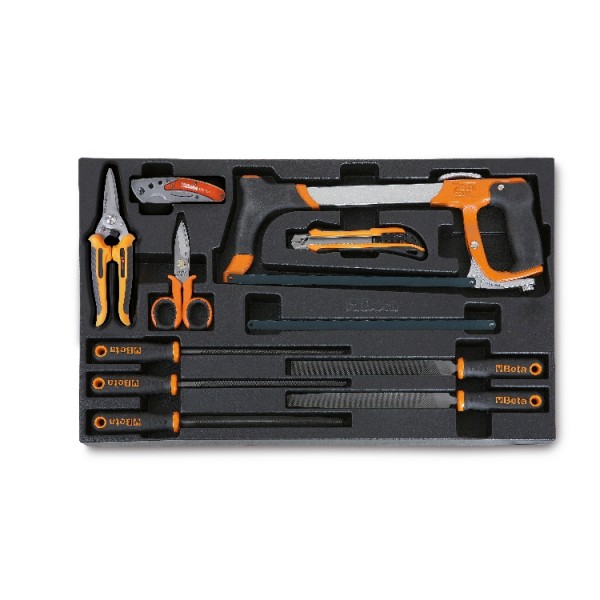 Beta 024240284 T284 Slaggereedschap en Vijlen set 10-Delig