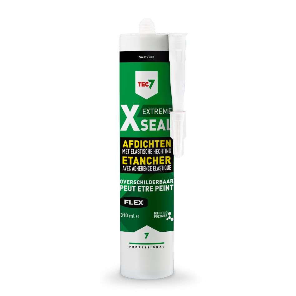 TEC7 528013000 X-Seal Zwart Afdichtingskit patroon 310ml