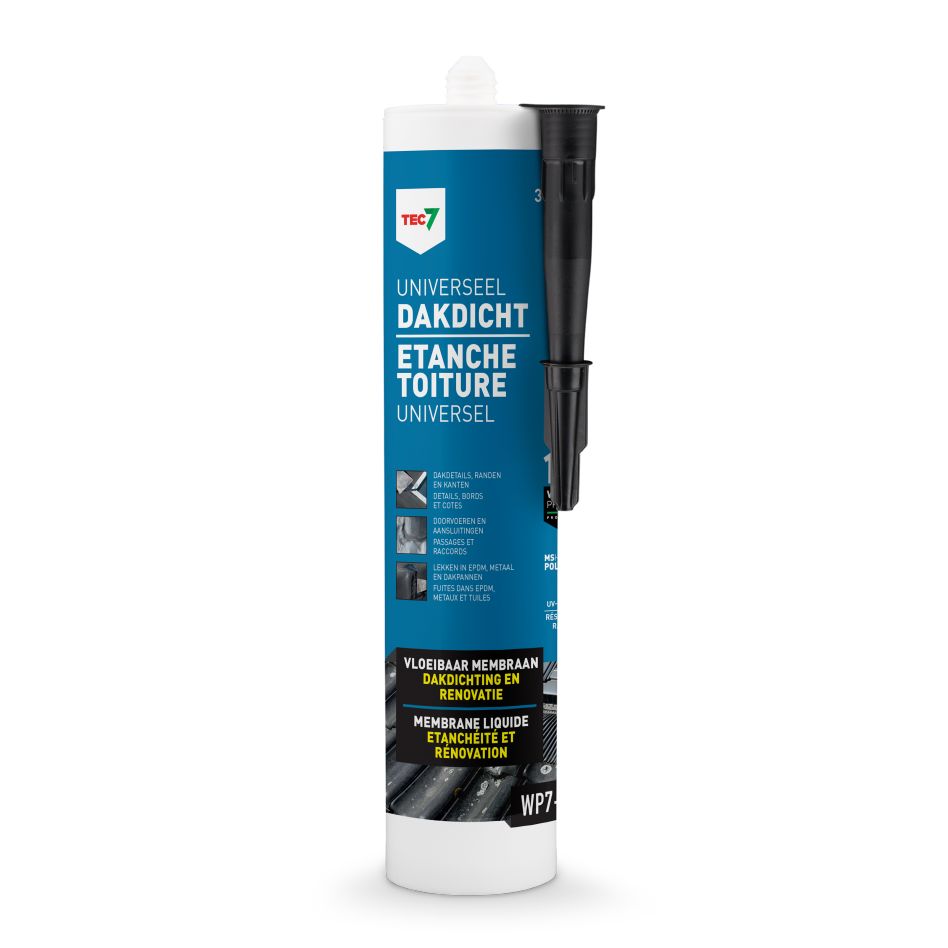 TEC7 602450000 WP7-101 Universeel Dakdicht Vloeibaar membraan patroon 310ml
