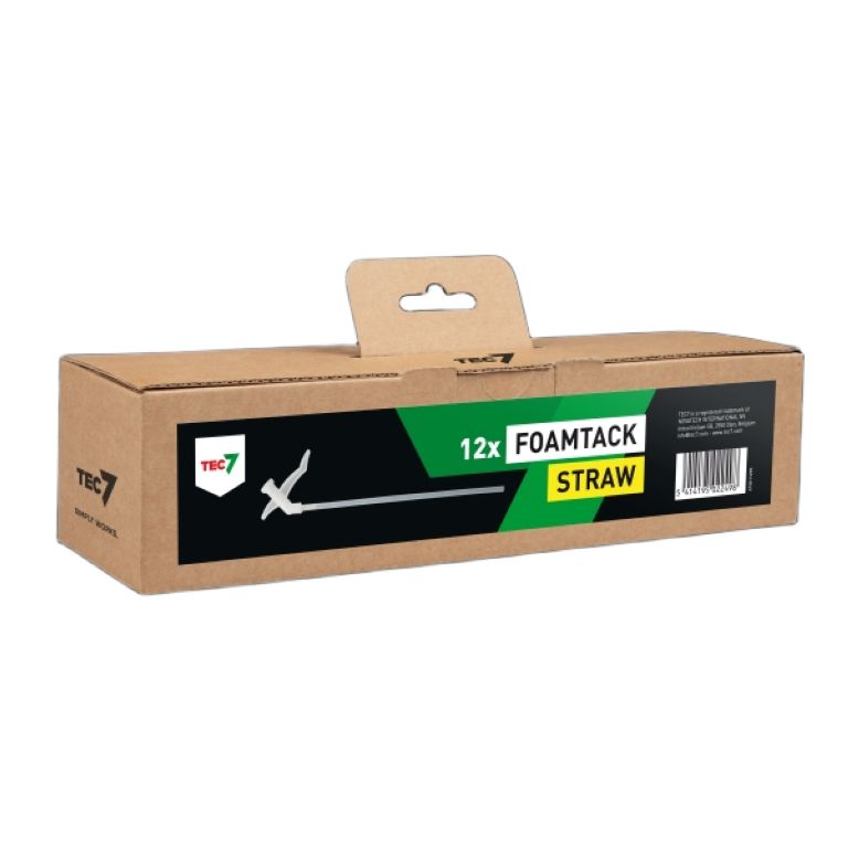 TEC7 670011290 FoamTack Straw Spuitmondstukken 12 ST
