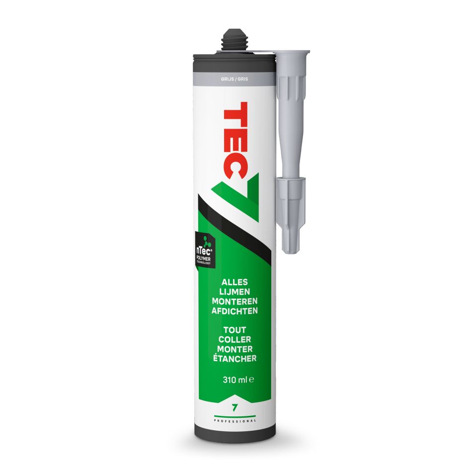 TEC7 535306000 Grijs Montagekit patroon 310ml