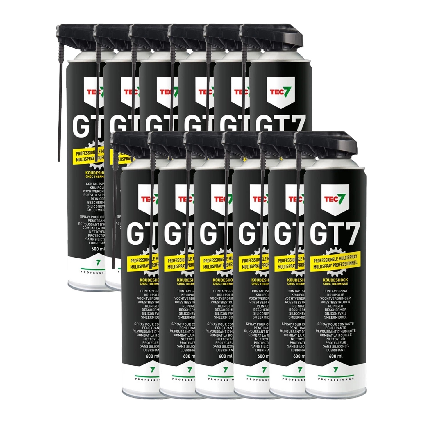 TEC7 230106000 GT7 Multispray 600ml 12 Stuks