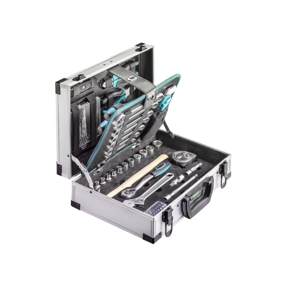 technocraft 662326 Aluminium gereedschapskoffer BASIC 92-delig