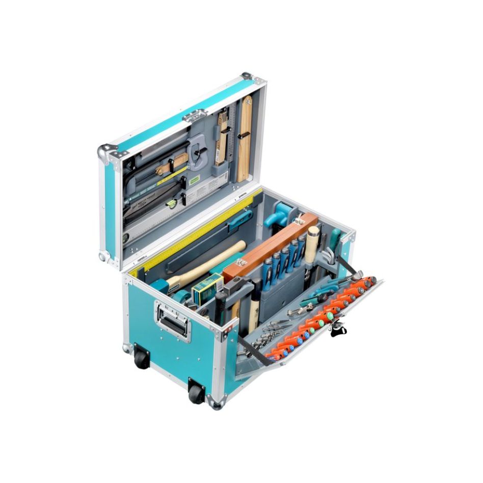 technocraft 658379 Lichtgewicht gereedschapskist voor timmerwerk 184-delig