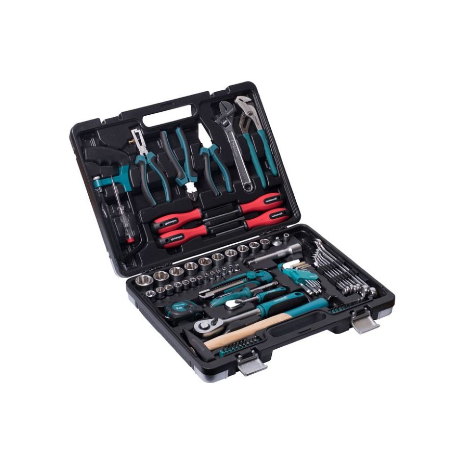 technocraft 663130 Gereedschapskoffer TOP BOX 92-delig