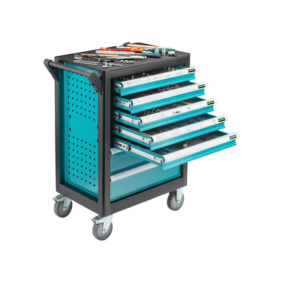 technocraft 663098 Gereedschapwagen ROLLBOY 381-delig