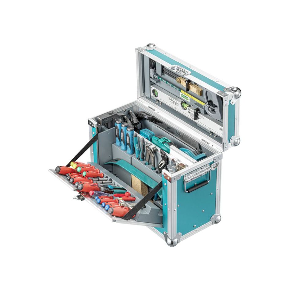 technocraft 712338 Lichtgewicht gereedschapskoffer COMPACT MAX 104-delig