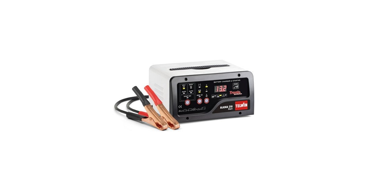 Telwin 830807580 ALASKA 210 Lader en druppellader 12V/24V Telwin